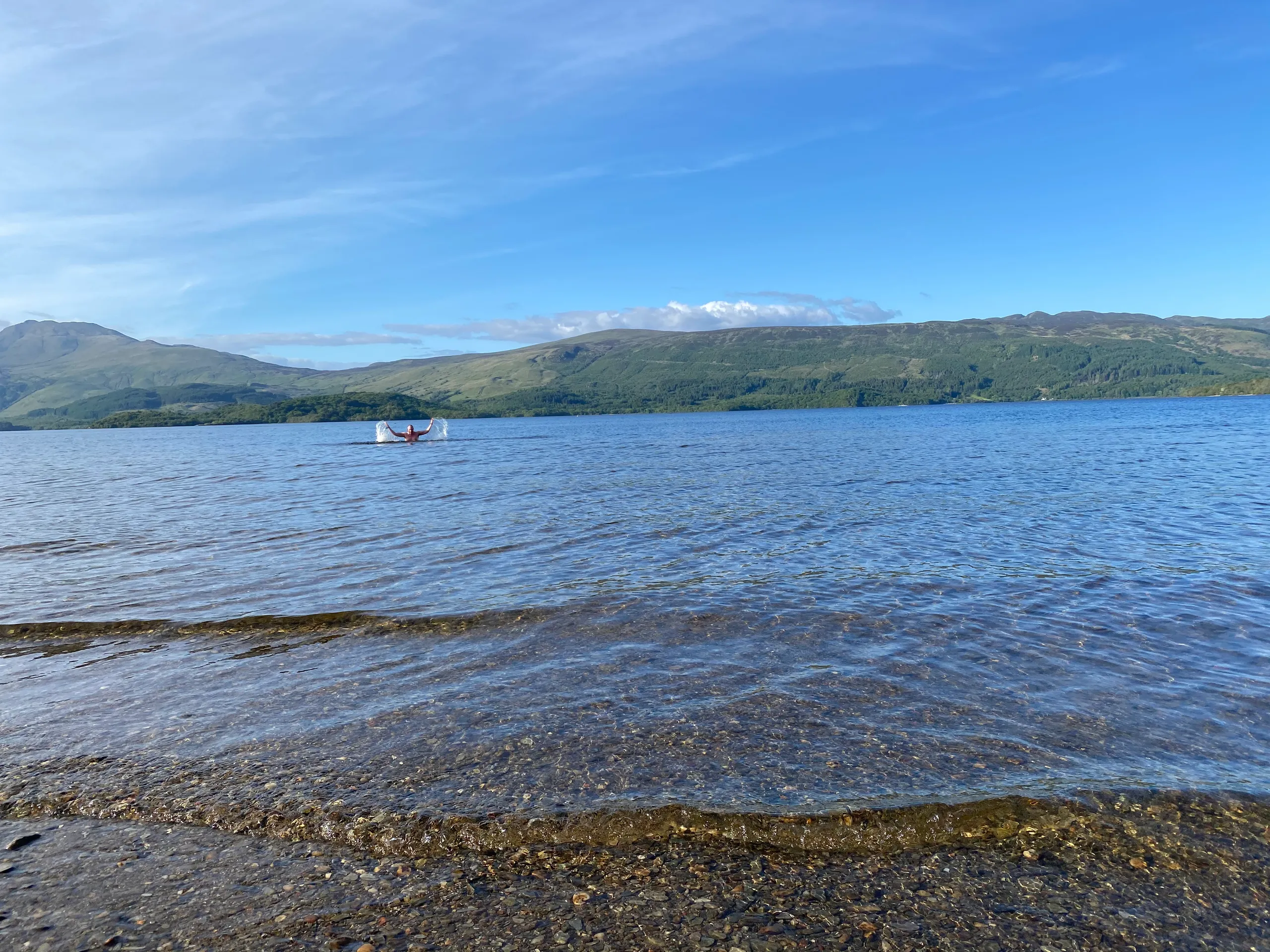 In my element Loch Lomond, Scotland